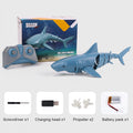Smart Rc Shark Whale Spray Water Toy Remote Controlled Boat Ship Submarine Robots Fish Electric Toys for Kids Boys Baby Children
